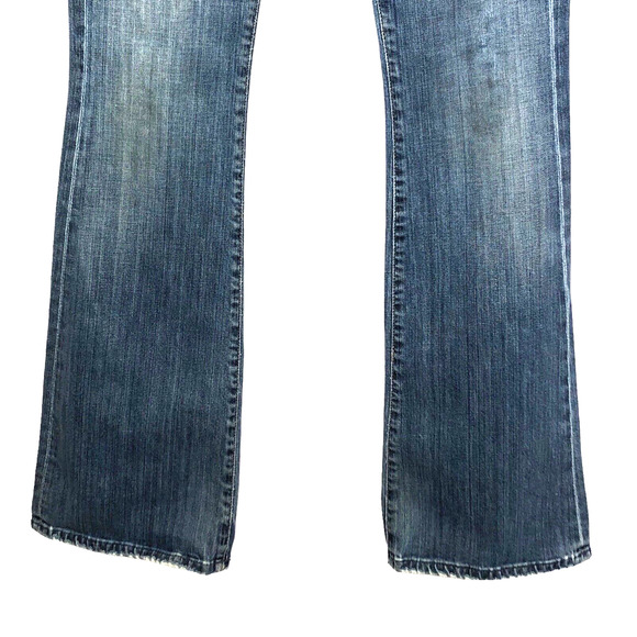 Citizens of Humanity Womens Size 28 COH Ingrid Low Waist Flare Jeans Nile River - Picture 4 of 12